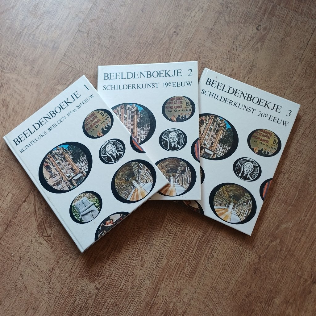 Beeldenboekje 1, 2 en 3 - Kunstgeschiedenis, Ophalen of Verzenden, Overige onderwerpen, Onbekend, Gelezen