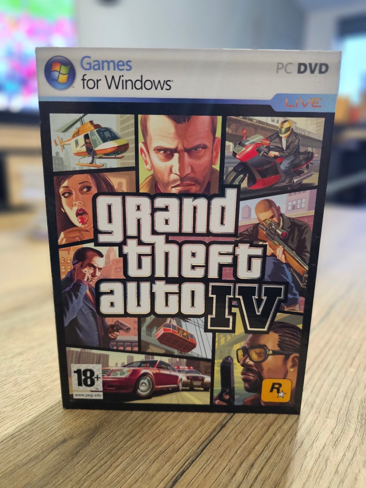 Grand Theft Auto IV (GTA 4) PC DVD - Games for Windows, Spelcomputers en Games, Games | Pc, Avontuur en Actie, Online, Gebruikt