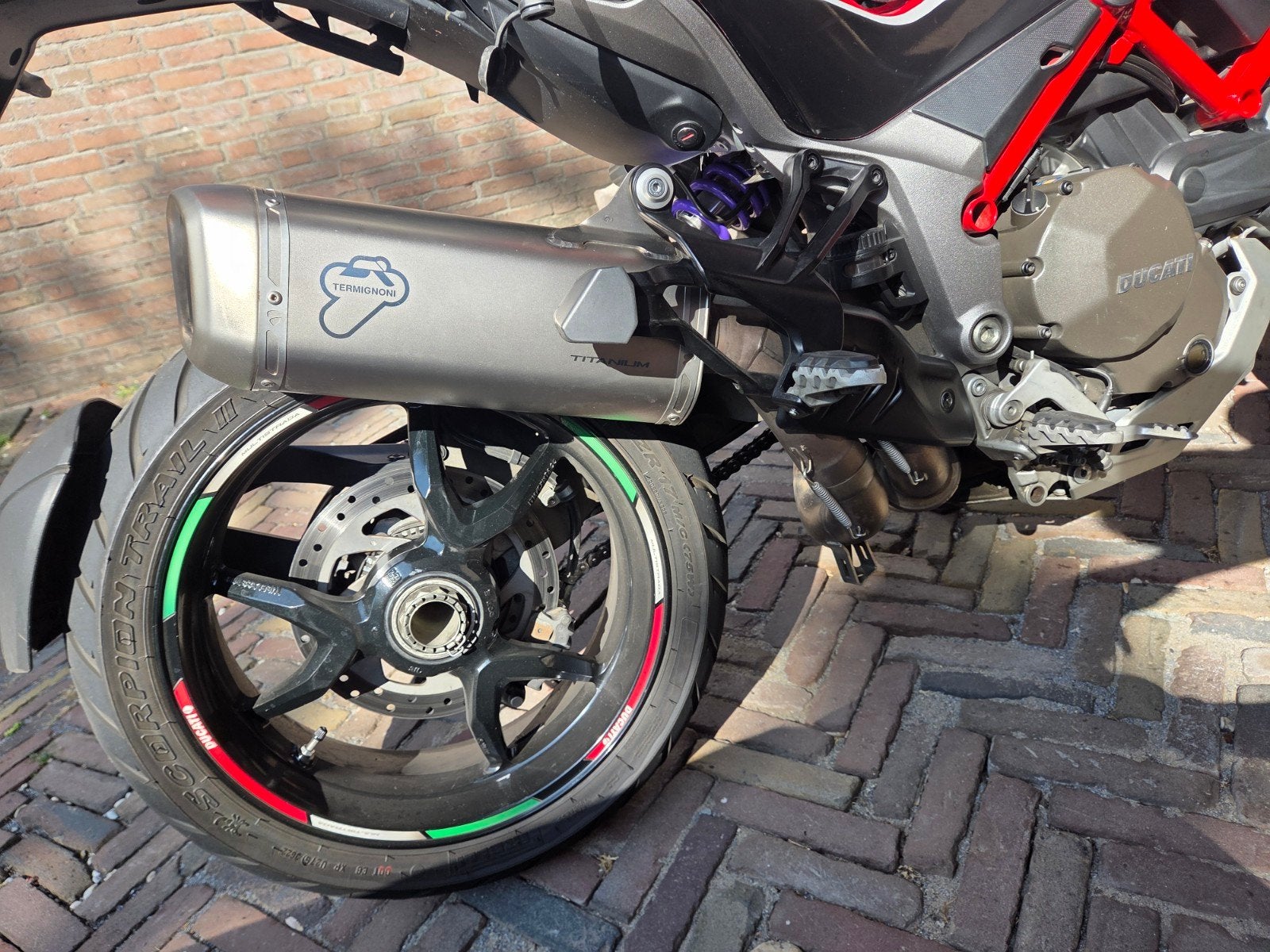 Termignoni Volledig Systeem Ducati Multistrada 1200/1260, Ophalen of Verzenden, Gebruikt