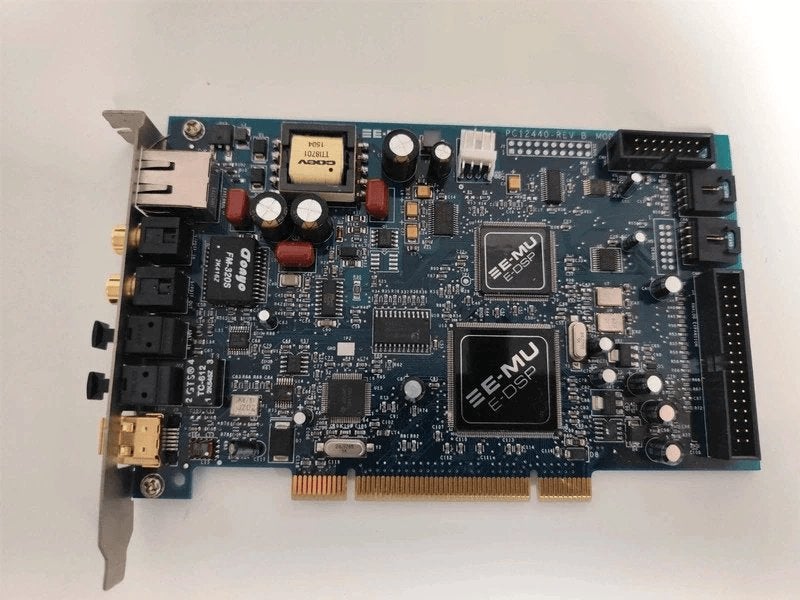 E-MU EM8810 PCI geluidskaart, Ophalen of Verzenden, Gebruikt, Intern, E MUE-MU EM8810