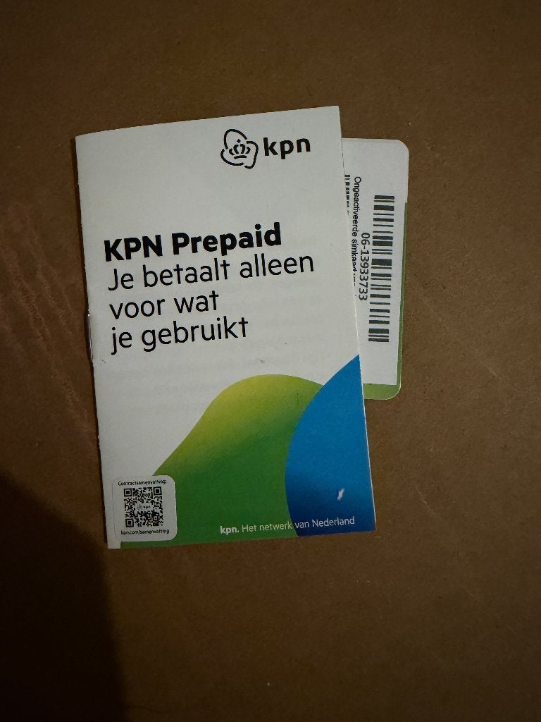 06 13 933 733 KPN Prepaid Sim, Mooi nummer (Incl. 10eu bltg), Telecommunicatie, Prepaidkaarten en Simkaarten, Verzenden, Nieuw