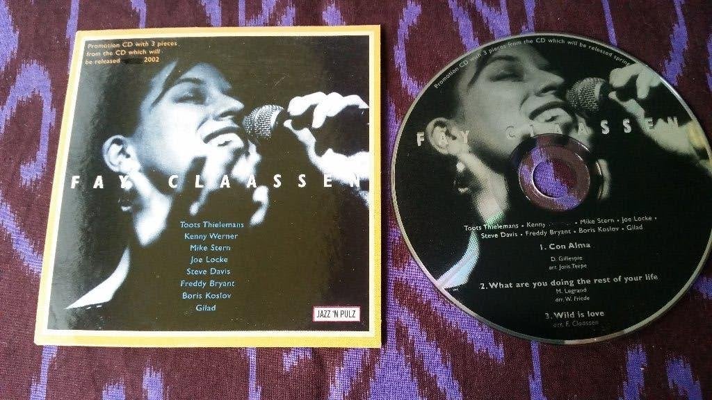 PROMO CD FAY CLAASSEN MET TOOTS THIELEMANS ZELDZAAM jazz, Verzenden, Jazz, Album, Promo