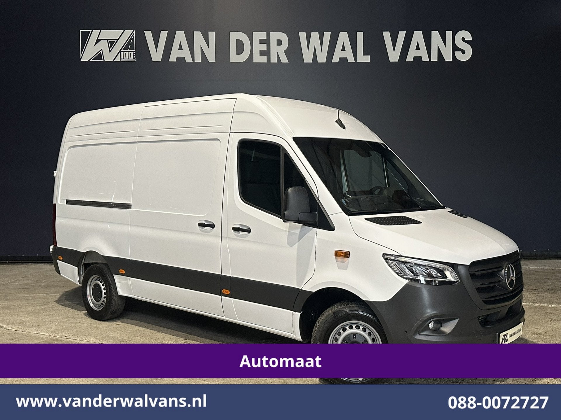 Mercedes-Benz Sprinter 317 CDI 170pk 9G-Tronic Automaat L2H2, Auto's, Automaat, Dealer onderhouden, Gebruikt, 4 cilinders