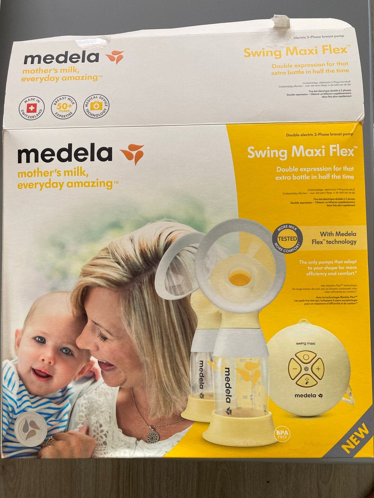Medela Swing Maxi Flex borstkolf, Ophalen, Gebruikt