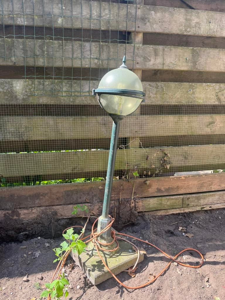 Buiten verlichting kleine lantaarn, Tuin en Terras, Ophalen, Zo goed als nieuw, Netvoeding, Minder dan 50 watt