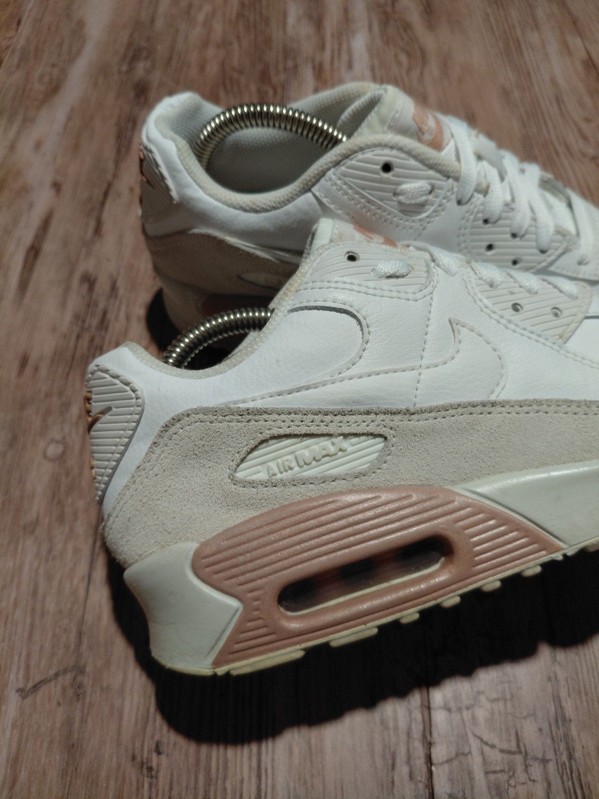 Nike Air Max 90 Leather 'Summit White' Size 38, Wit, Nike, Ophalen of Verzenden, Sneakers of Gympen