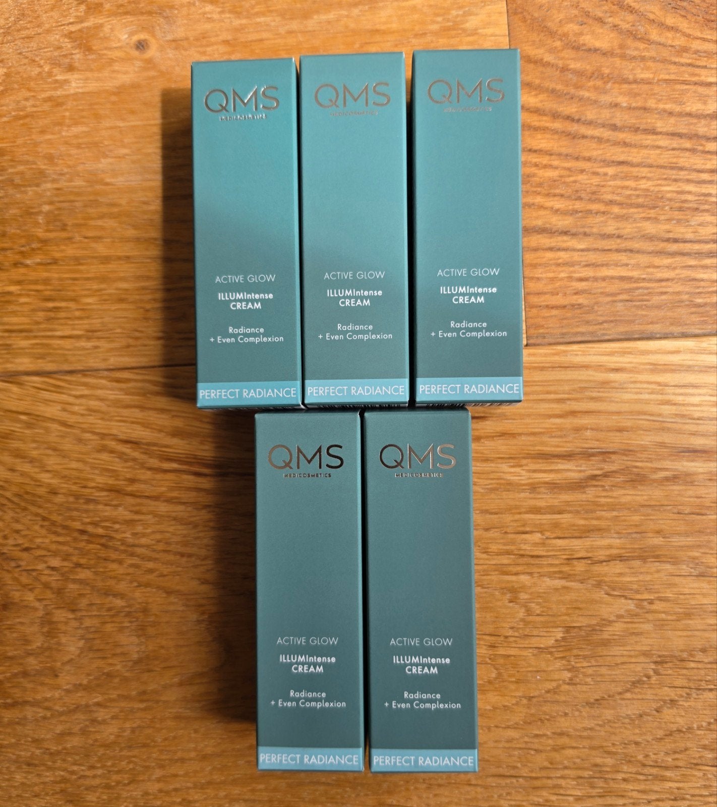 Nieuw! QMS | Active Glow ILLUMINtense Cream (10 ml) (€20,95), Ophalen of Verzenden, Nieuw, Gehele gezicht
