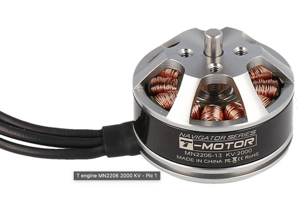 3x T-Motor MN2206 2000KV Brushless Motor – Brand New, Ophalen of Verzenden, Nieuw