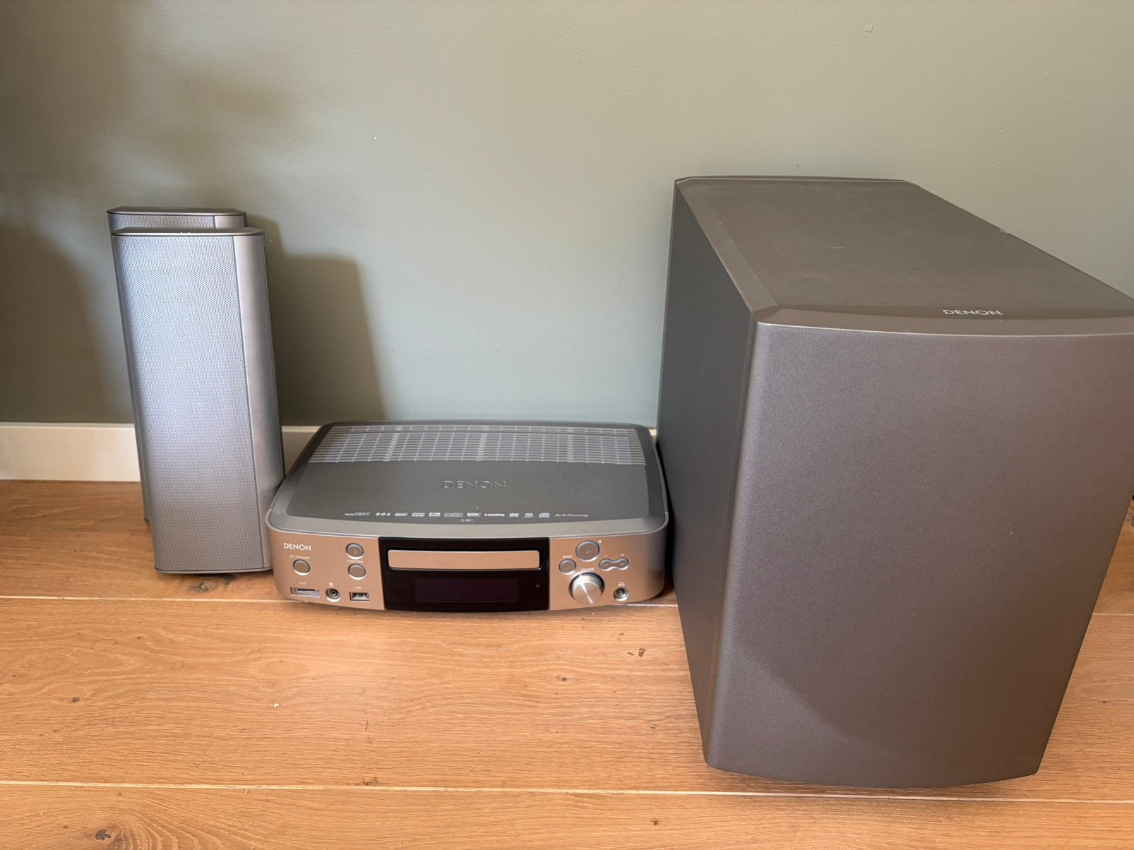 Denon S‑301, Overige merken, Gebruikt, 2.1-systeem, 70 watt of meer