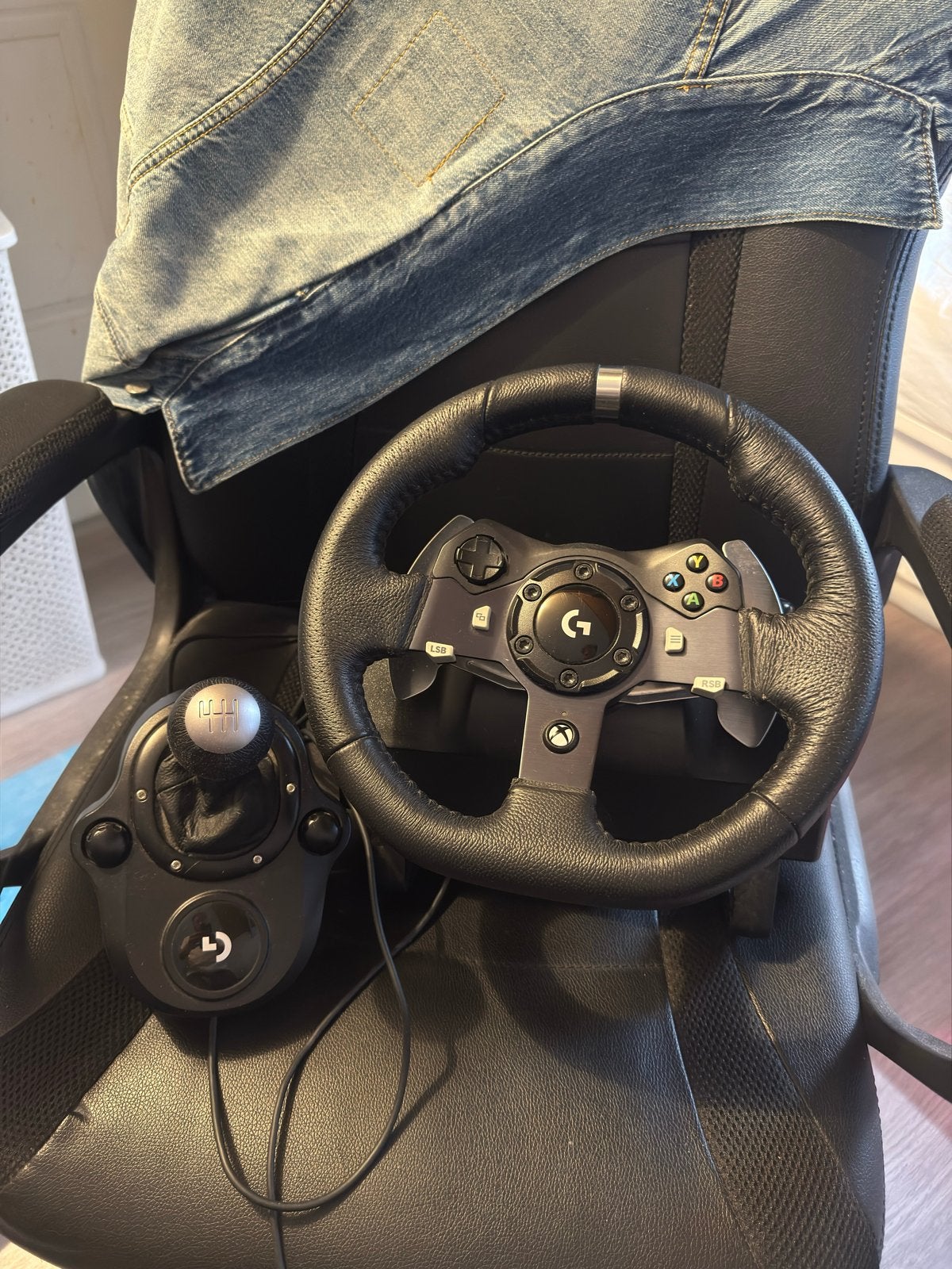 Logitech G920, Shifter (en evt Fanatec Racestoel), Ophalen, Overige merken, Gebruikt