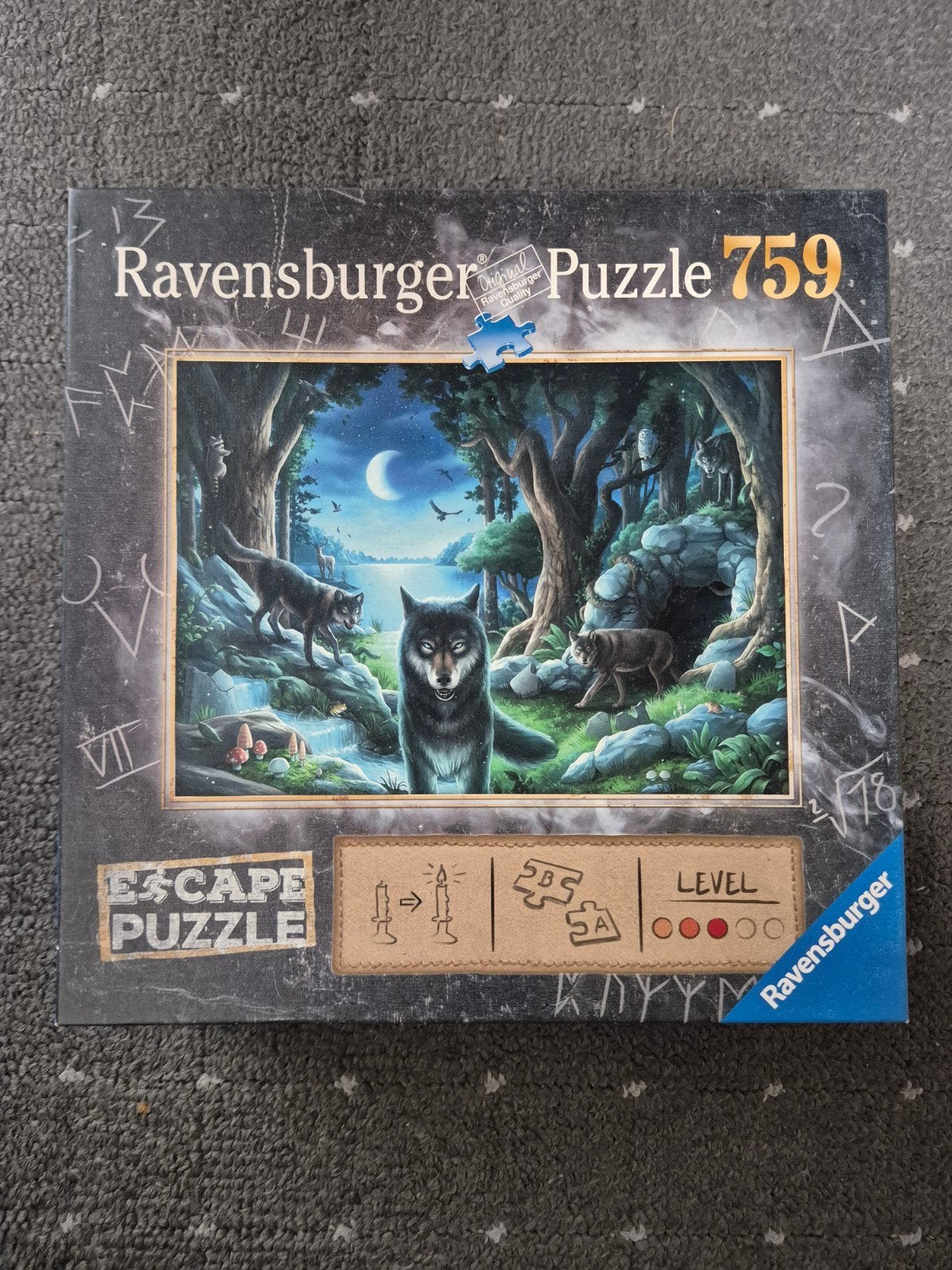 Ravensburger Escape Puzzel 759 stukjes, Ophalen of Verzenden, 500 t/m 1500 stukjes, Zo goed als nieuw