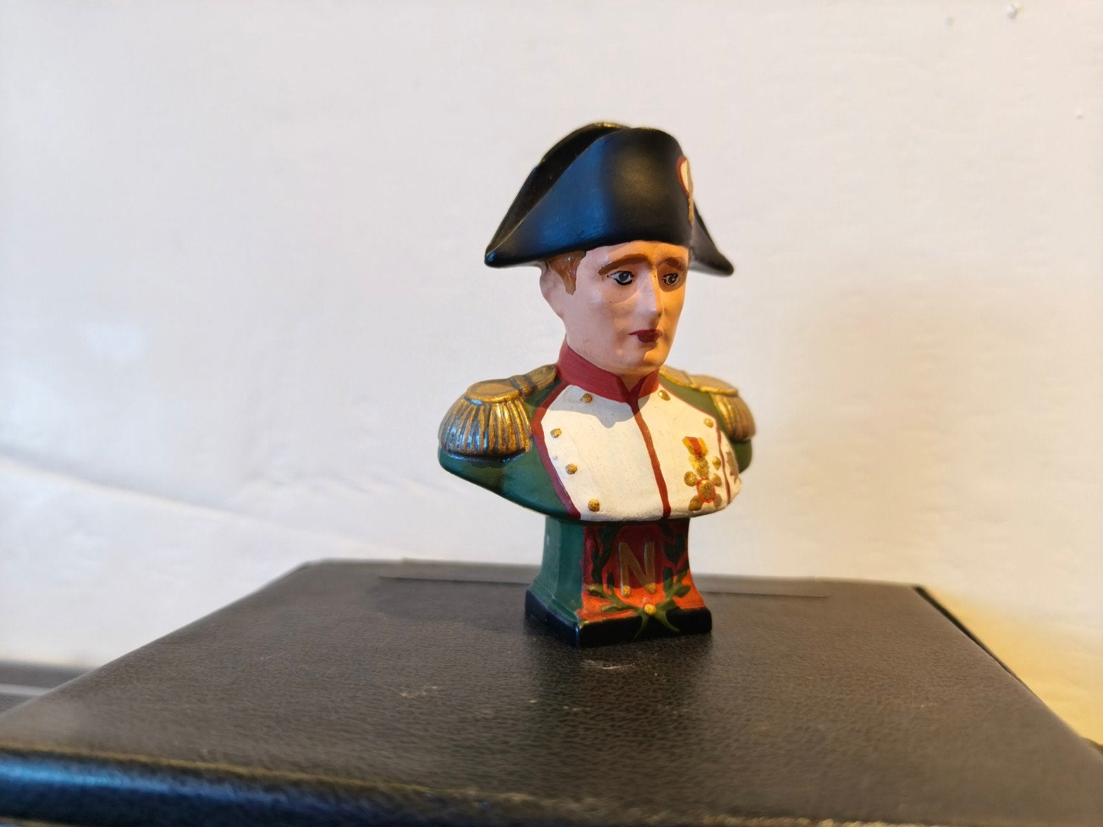 Antieke Napoleon Buste - Decoratief Beeldje, Ophalen of Verzenden