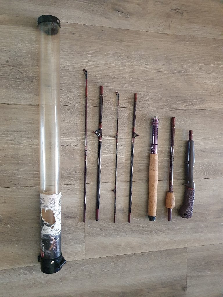 Eagle Claw Trailmaster ZLII 603 Spinhengel, Ophalen, Gebruikt, Werphengel