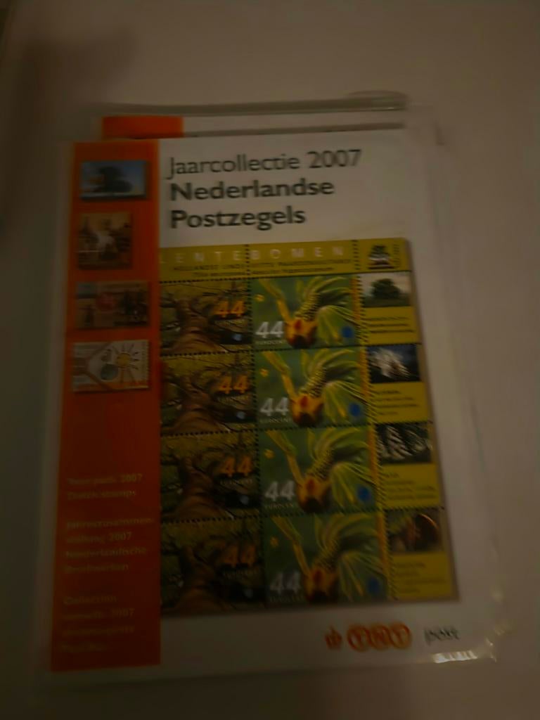 Jaarcollectie postzegels 2007, Postzegels en Munten, Postzegels | Nederland, Ophalen of Verzenden