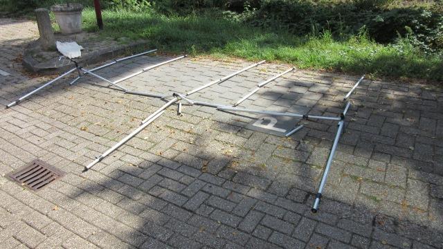 Aluminium voortent frame, Ophalen, Gebruikt, Tot en met 5