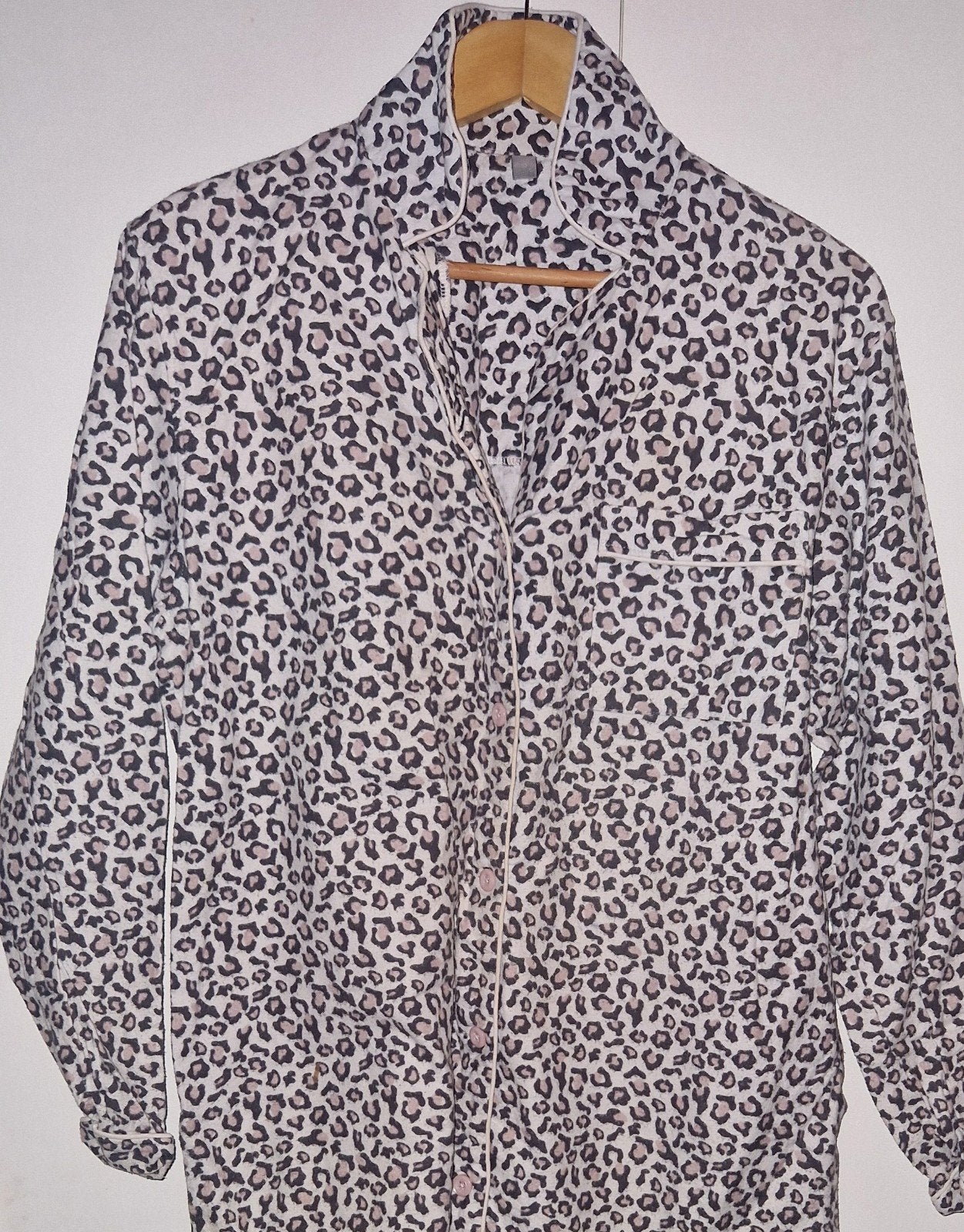 Zeeman luipaardprint pyjama top maat S/M, Zeeman, Ophalen of Verzenden, Gedragen, Maat 36 (S)