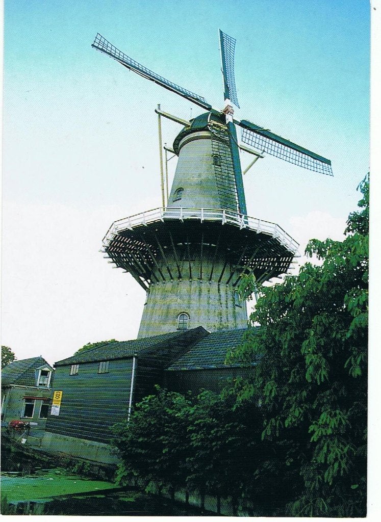 Wateringen Molen Windlust  K 13, Verzamelen, Ophalen of Verzenden, Ongelopen, Zeeland
