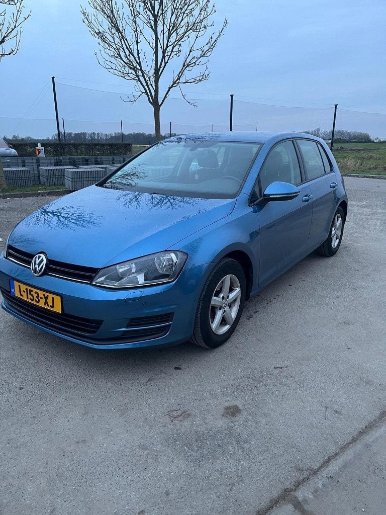 Volkswagen Golf 1.2 TSI 63KW 5D 2013 Blauw, Auto's, Voorwielaandrijving, Stof, 4 cilinders, Bluetooth