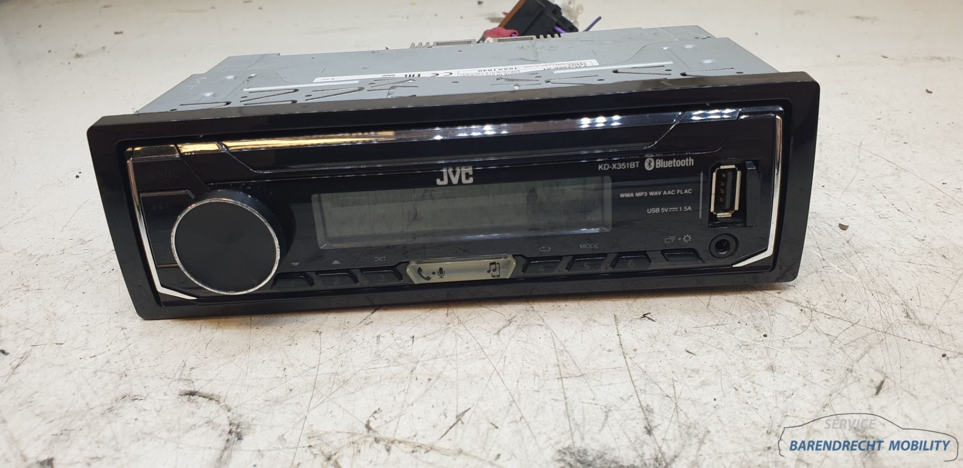 Bluetooth Radio JVC KD-X351BT enkeldin 1-din carkit bluetoot, Gebruikt, Citroën, Volkswagen AG, Berliner Ring 2
38440  Wolfsburg, DE
