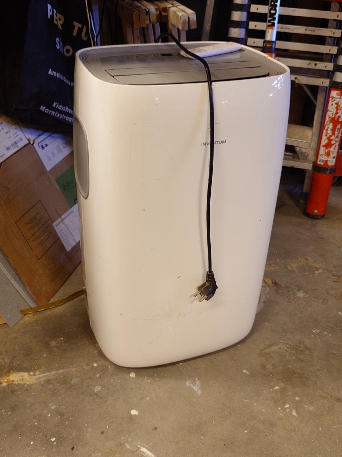 Inventum Mobiele Airco AC125W met Afstandsbediening, Ophalen, Verwarmen, Minder dan 60 m³, 3 snelheden of meer