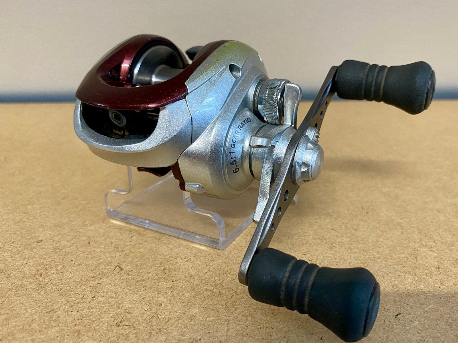 Shimano Caenan 101 baitcaster reel, Ophalen of Verzenden, Gebruikt, Molen