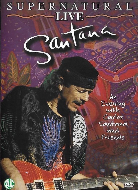 Santana - Supernatural Live (DVD), Alle leeftijden, Ophalen of Verzenden, Zo goed als nieuw, Concert