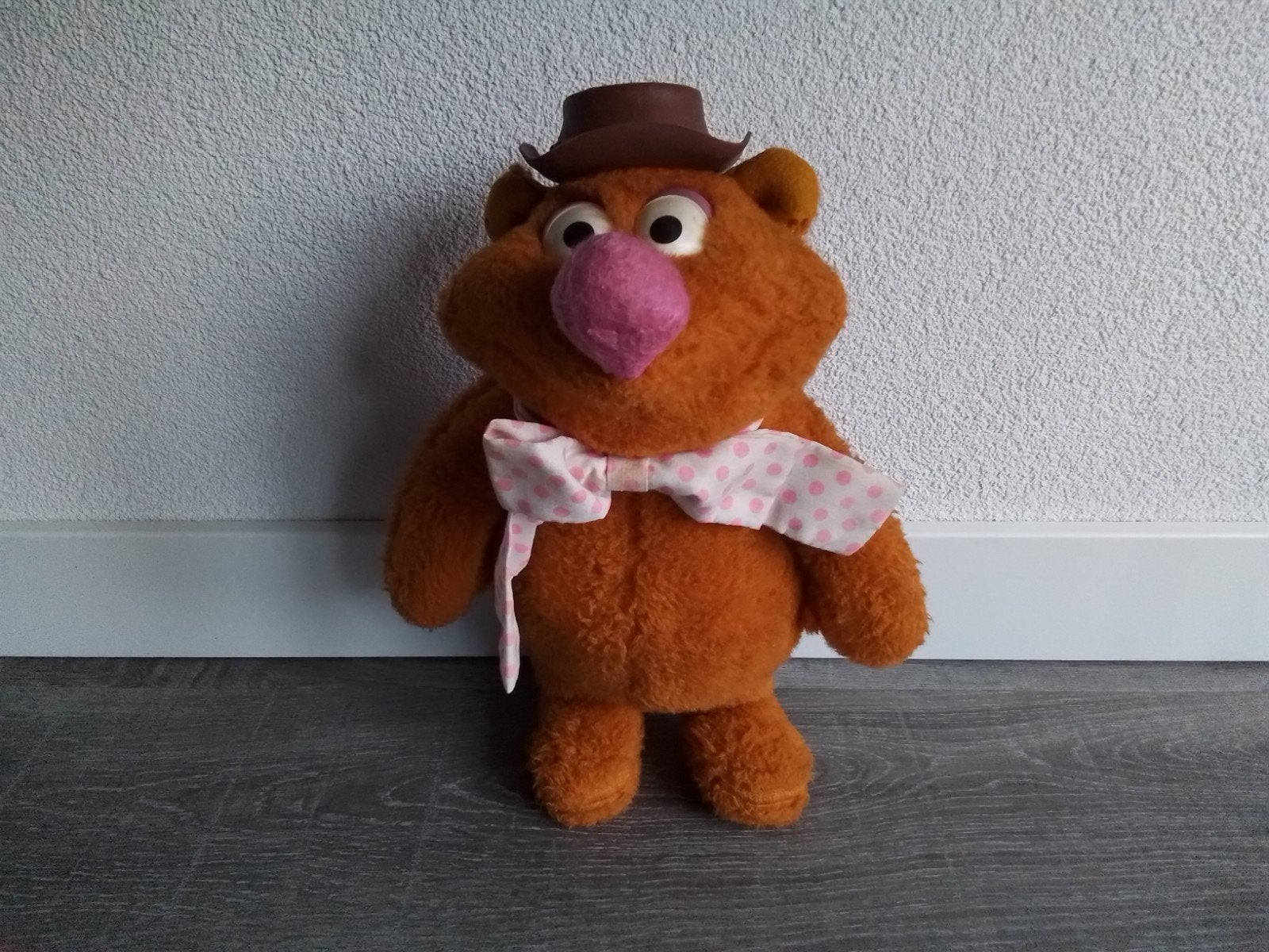 Muppet doll jim henson 1976 35 cm
Fisher price toys fozzie b, Ophalen of Verzenden, Beer