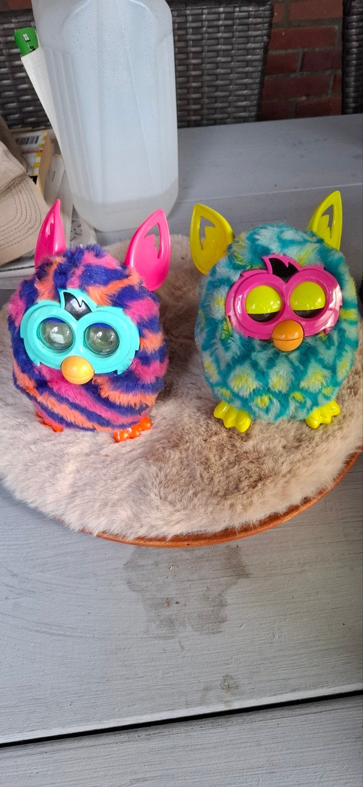 2x Hasbro Furby 2013 - Levendige Interactieve Knuffels, Verzamelen, Ophalen of Verzenden, Gebruikt