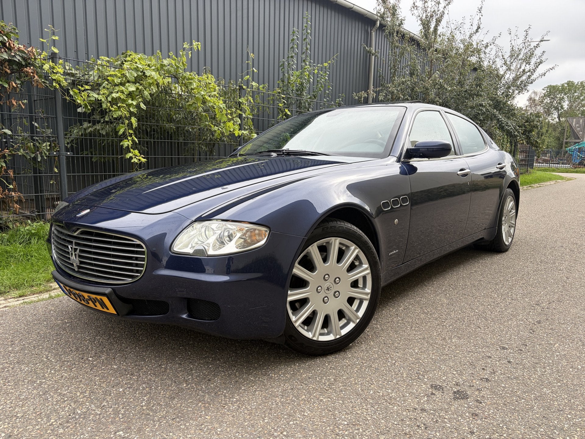 Maserati Quattroporte 4.2 Duo Select / AUTOMAAT / NAVI / SCH, Auto's, Automaat, Gebruikt, 8 cilinders, Blauw