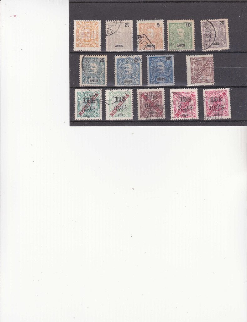 242. Portugal Zambezi 1898, Ophalen of Verzenden, Portugal, Gestempeld