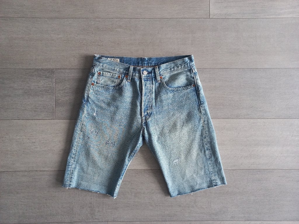 Heren Levi's 501 Original short w31, Blauw, W32 (confectie 46) of kleiner, Ophalen of Verzenden, Zo goed als nieuw