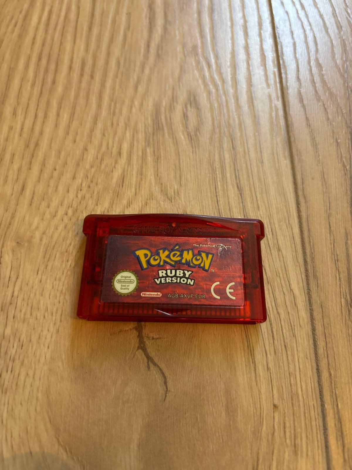 Pokémon Ruby Version Game Boy Advance (GBA) cartridge, Spelcomputers en Games, Games | Nintendo Game Boy, Gebruikt, 1 speler, Ophalen of Verzenden