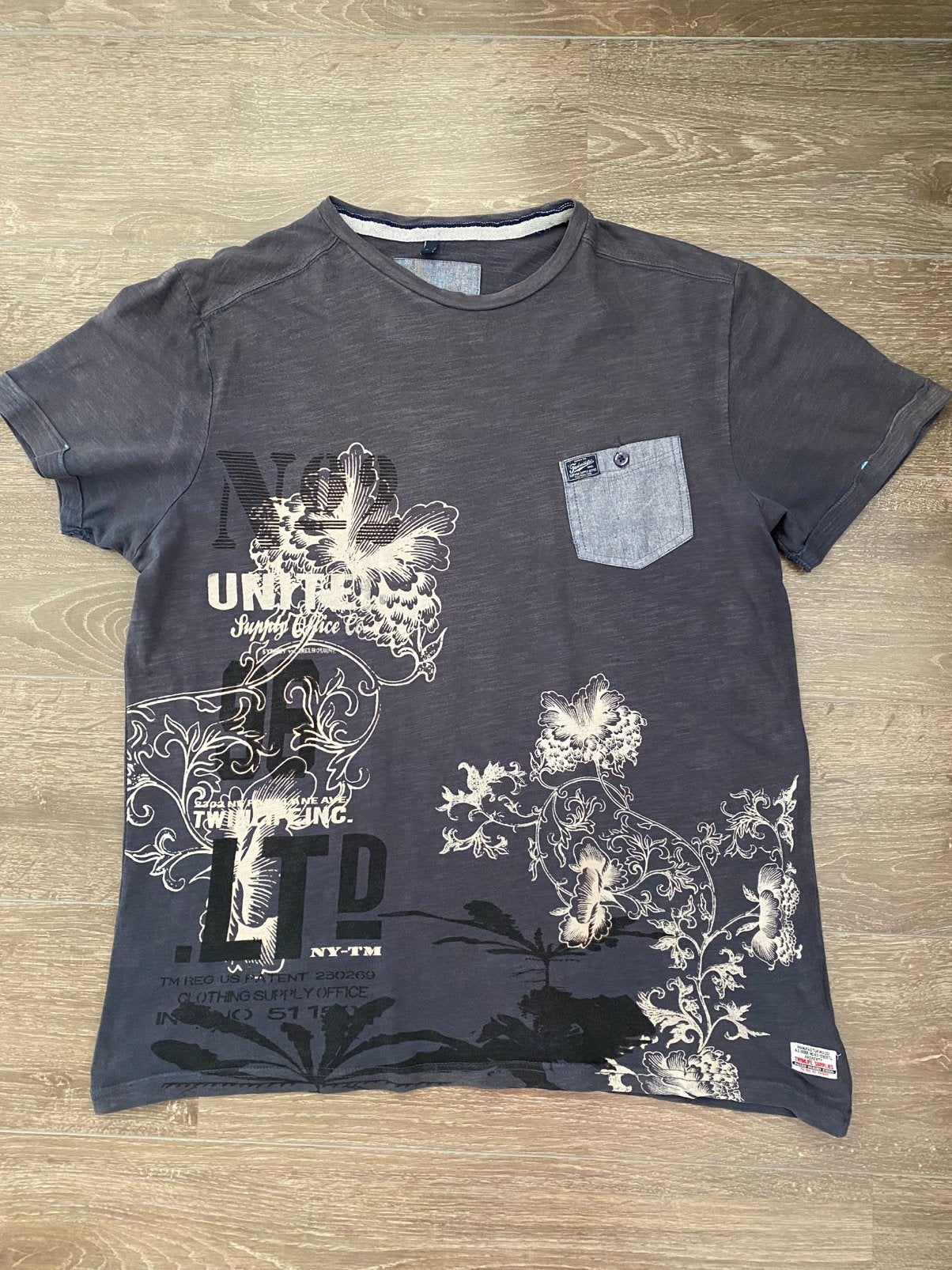 Heren t-shirt maat L TWINLIFE, Kleding | Heren, T-shirts, Maat 52/54 (L), Blauw, Ophalen of Verzenden, Twinlife