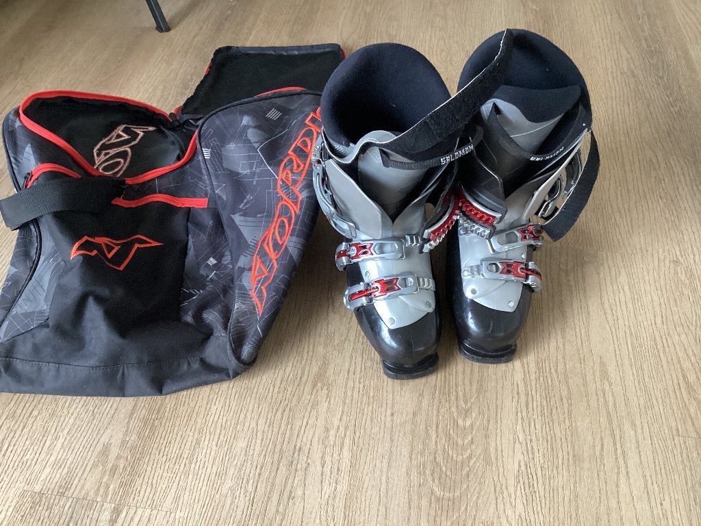 Skischoenen salomon pulse performa thermic fit 26, 160 tot 180 cm, Gebruikt, Schoenen, Skiën
