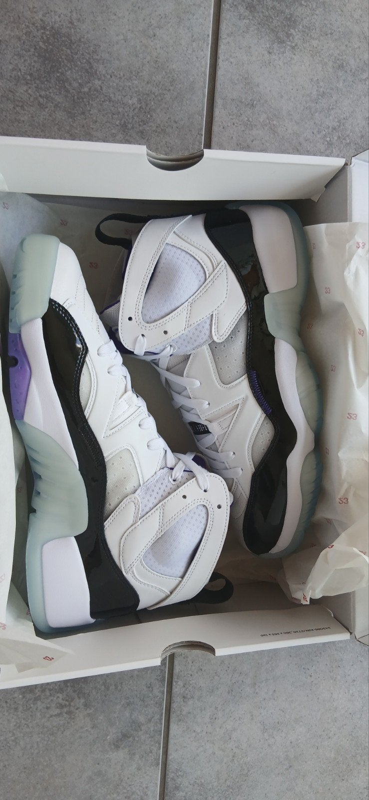 Air Jordans, Verzenden, Wit, Nieuw, Sneakers of Gympen