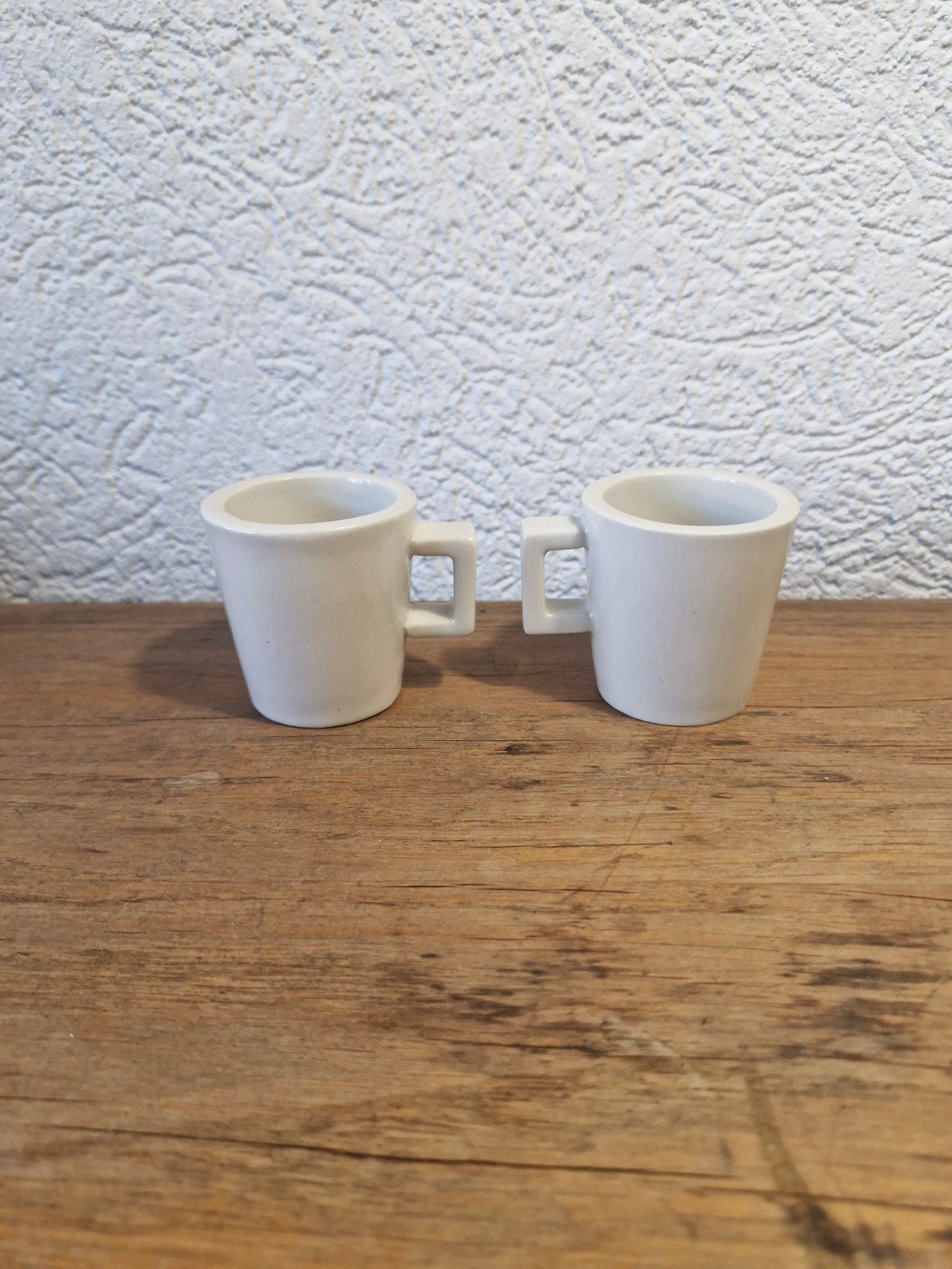 2 Piet Hein Eek Espresso Kopjes, Huis en Inrichting, Keuken | Servies, Overige merken, Keramiek, Ophalen of Verzenden, Zo goed als nieuw