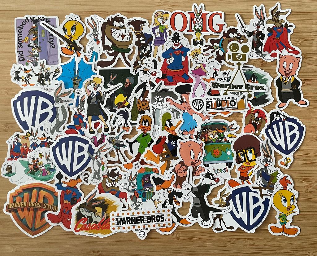 Warner Bros studio Looney Tunes animatie stickers, Verzenden, Nieuw, Meerdere stickers
