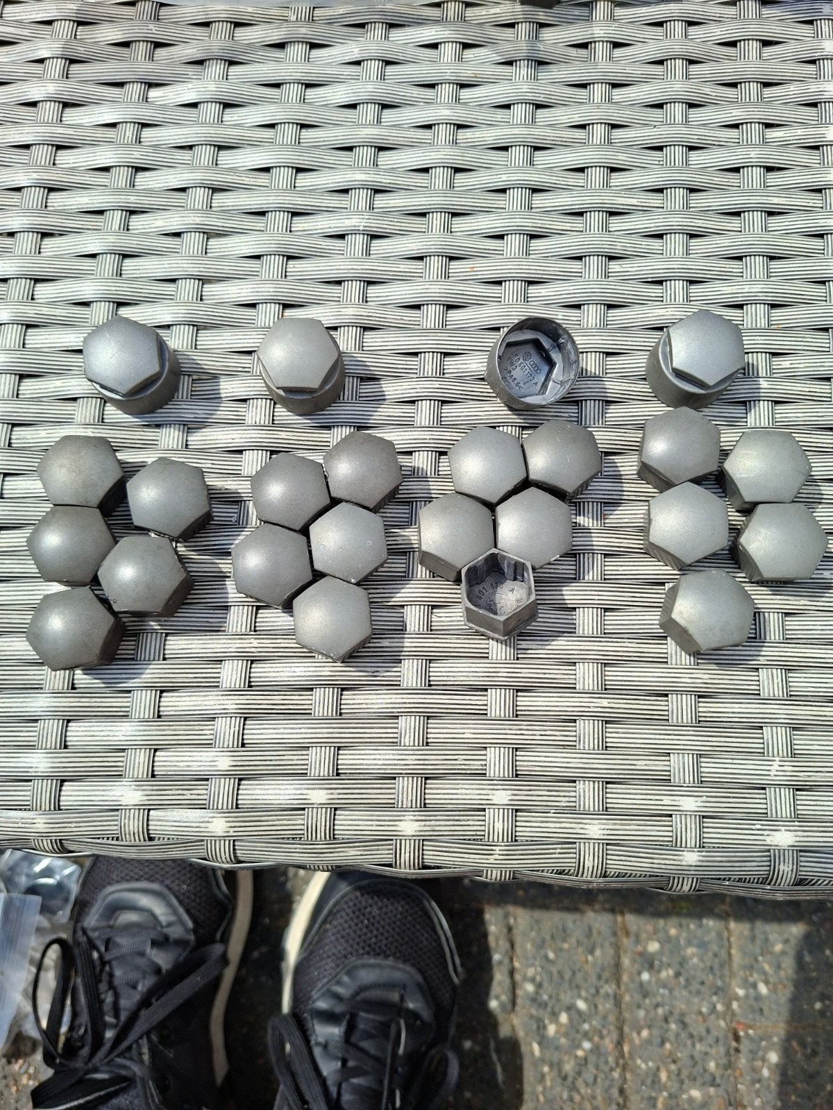 Audi wieldop kapjes, Verzenden, Gebruikt