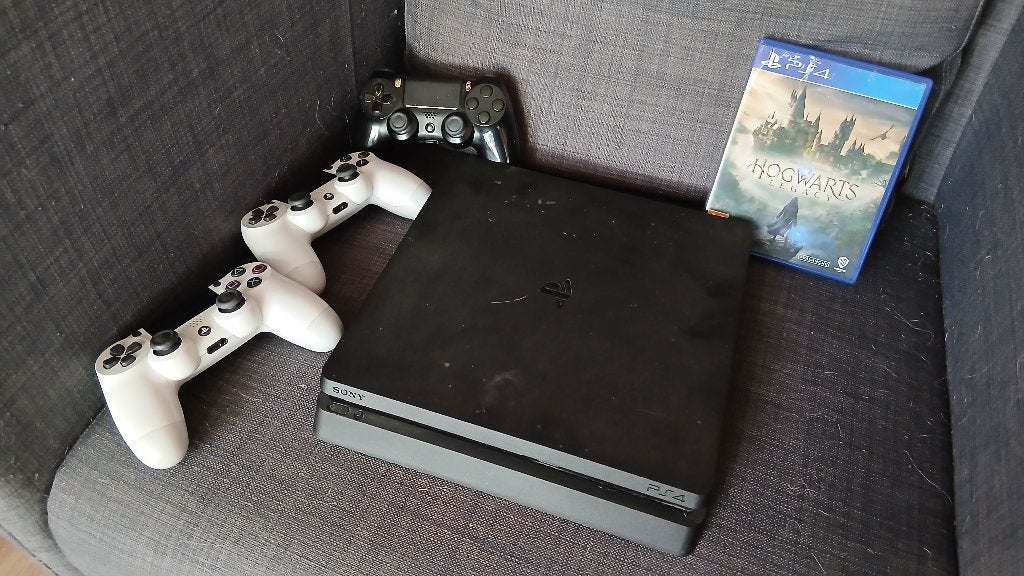 Playstation, Spelcomputers en Games, Spelcomputers | Sony PlayStation 4, Ophalen, Original, Met 3 controllers of meer, 500 GB