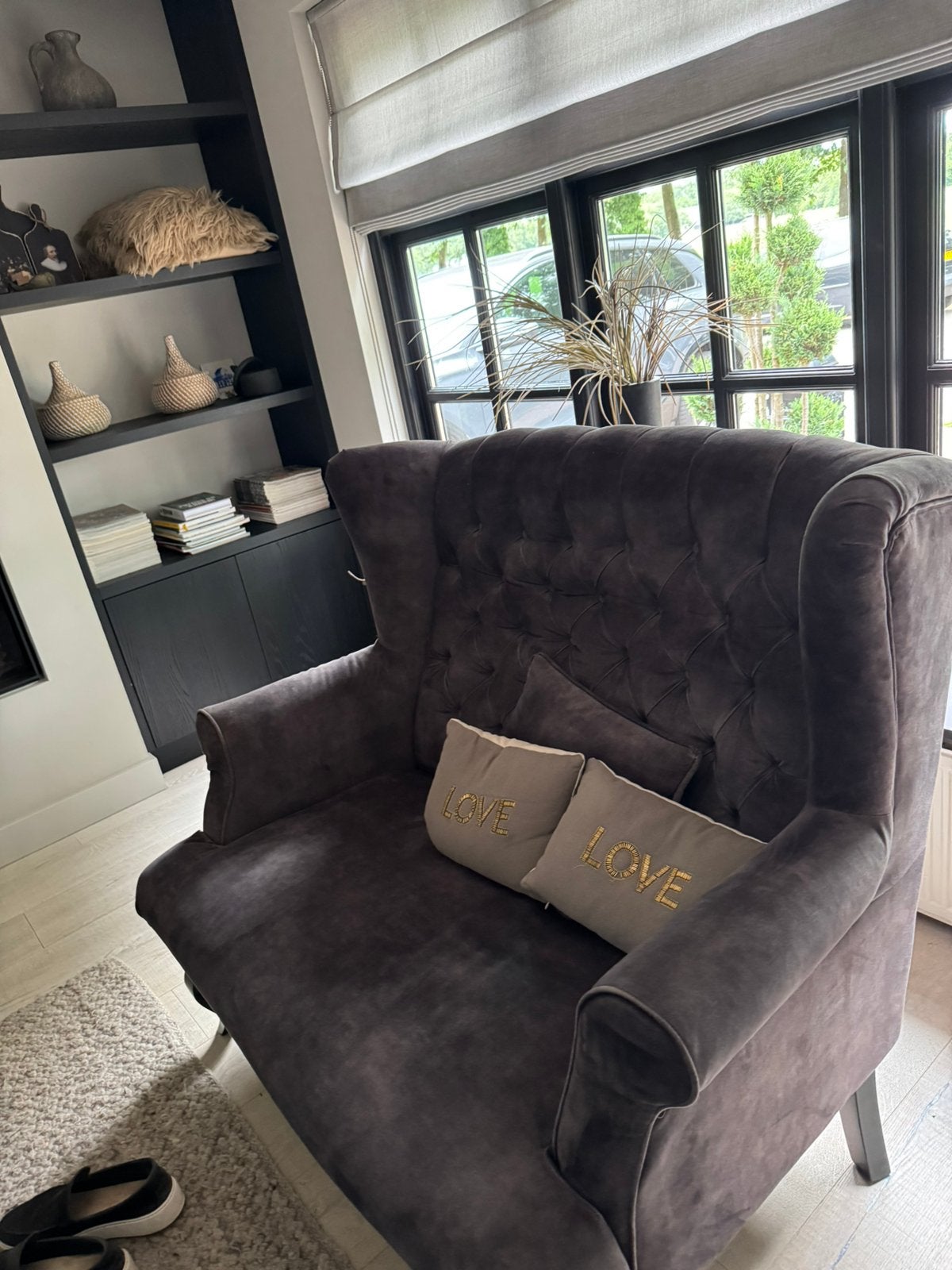 Loveseat landelijk, Huis en Inrichting, Ophalen, Zo goed als nieuw, Stof, Landelijk