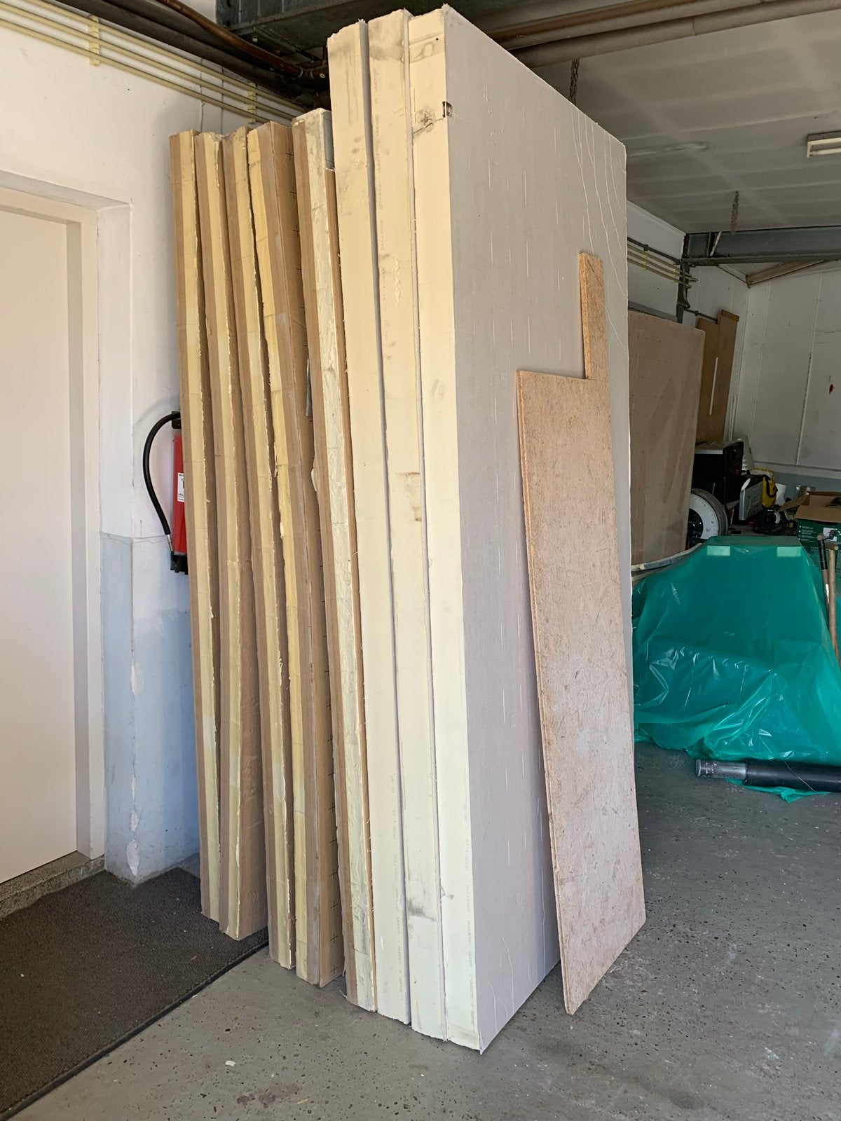 Pir isolatie platen rd waarde 4.50, Ophalen, Dakisolatie, Zo goed als nieuw, Hardschuim (Pir)