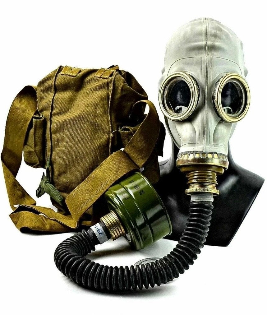 Partij ongebruikte gasmaskers in originele kist, Verzamelen, Ophalen, Overige soorten, Overige gebieden, Overige typen