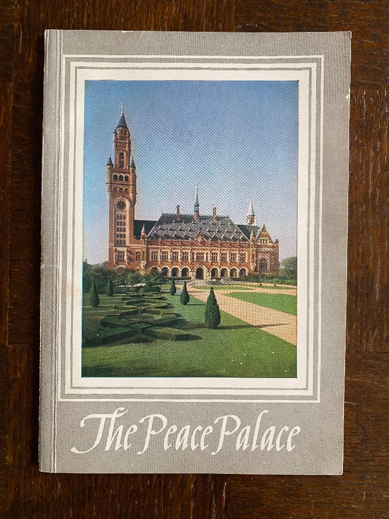 Souvenirboekje The Peace Palace (Vredespaleis) – 1957, Antiek en Kunst, Ophalen of Verzenden