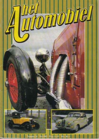 Automobiel 14 1981 : BMW 502 - Opel Kapitan - Austin Ten, Ophalen of Verzenden, Gelezen, Algemeen