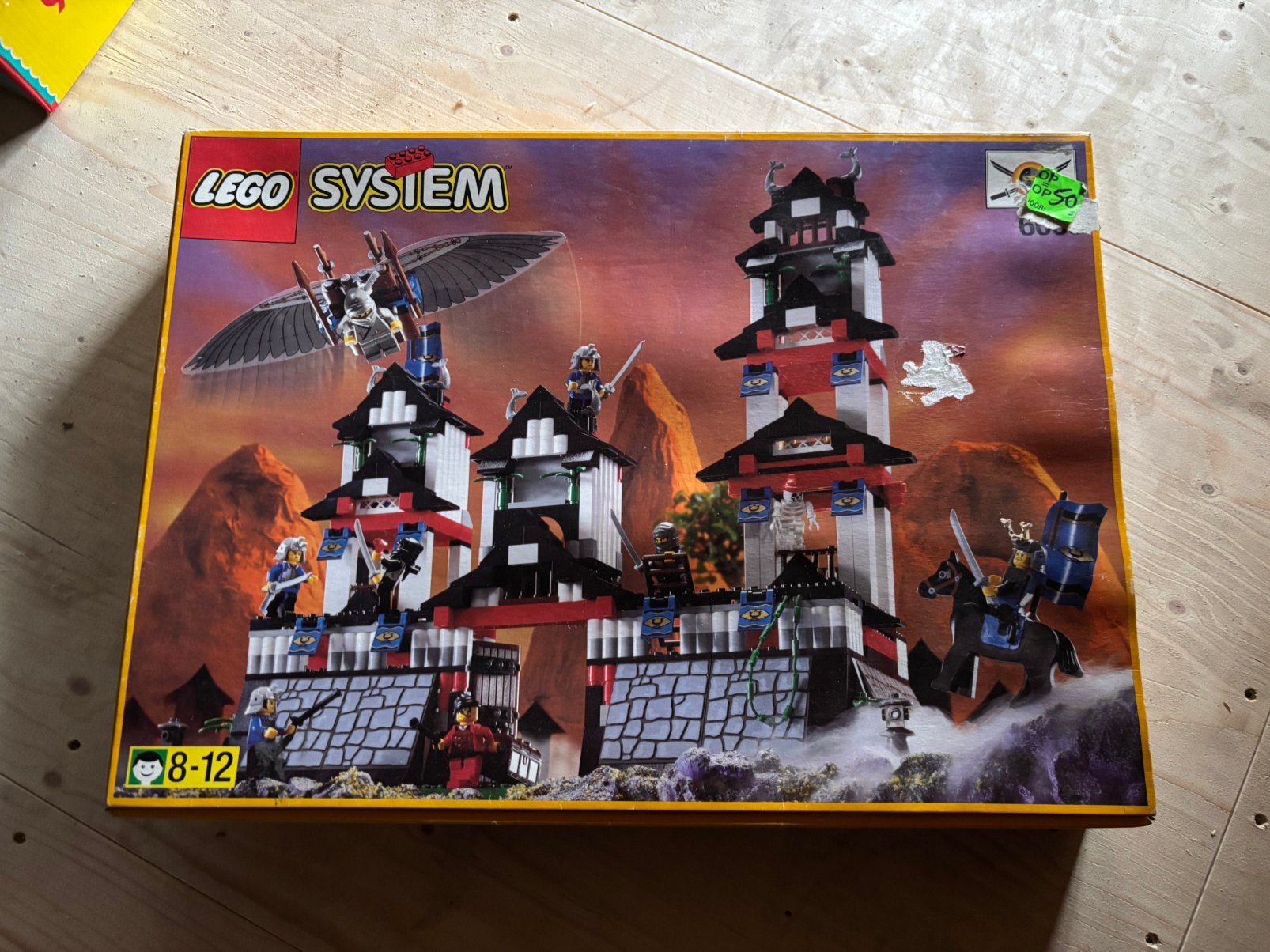 Lego 6093 Ninja’s Flying Fortress, Overige thema's, Lego, Ophalen of Verzenden, Zo goed als nieuw