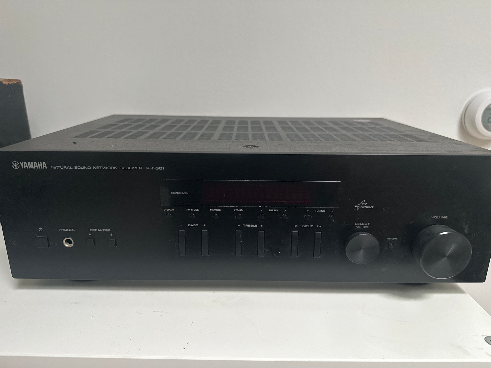 Yamaha R-N301 Natural Sound Network Receiver, Yamaha, Ophalen of Verzenden, Zo goed als nieuw, 120 watt of meer