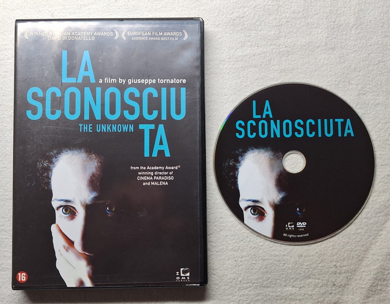 La Sconosciuta / The Unknown ( Tornatore ) met Rappaport, Cd's en Dvd's, Dvd's | Thrillers en Misdaad, Psychologische thriller