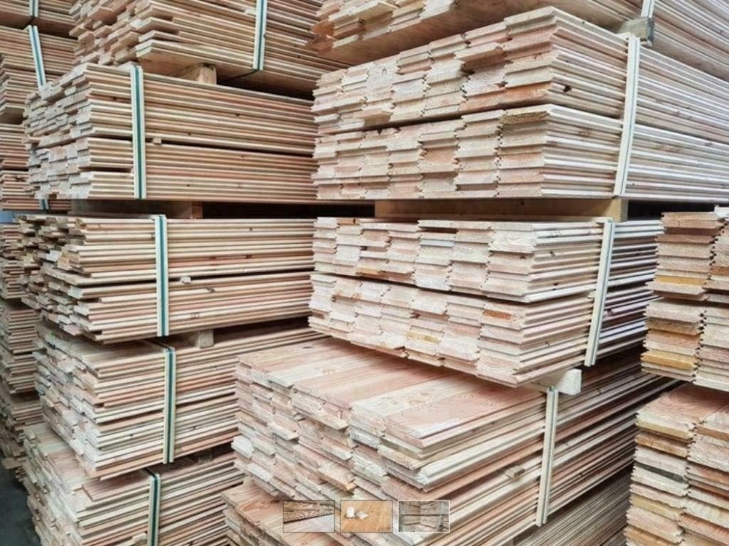 DOUGLAS VLOERDELEN 14 CM BREED LANGE LENGTES VANAF 3M!, Ophalen of Verzenden