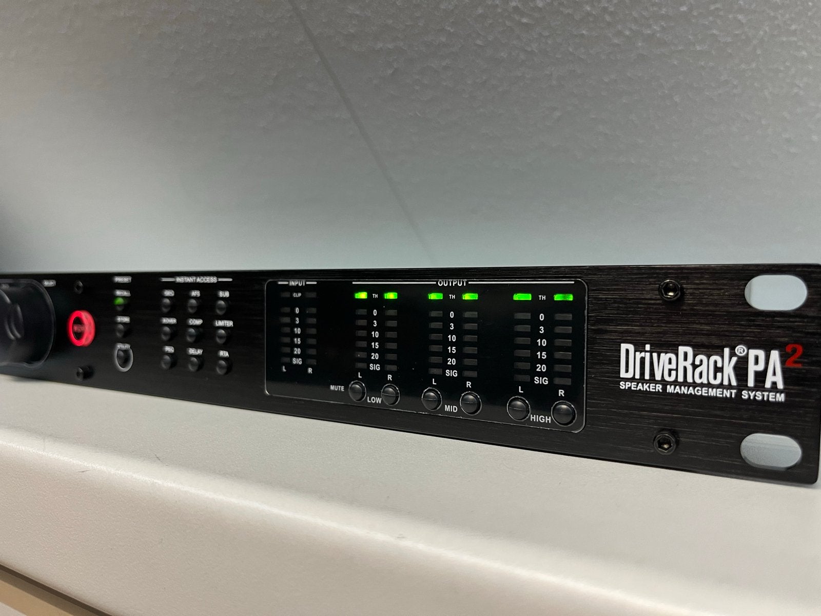 🔊 DBX DriveRack PA2 Speaker Management System, Ophalen of Verzenden, Nieuw