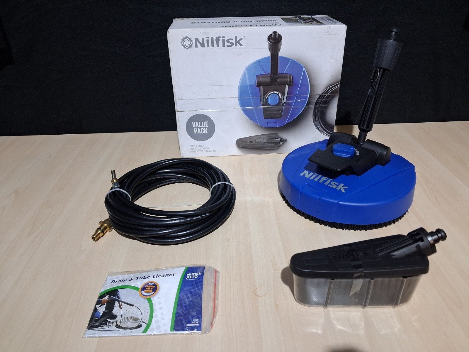 Nilfisk Value Pack – compleet nieuw in doos, Ophalen, Nieuw, Met regelbare waterdruk, Elektrisch